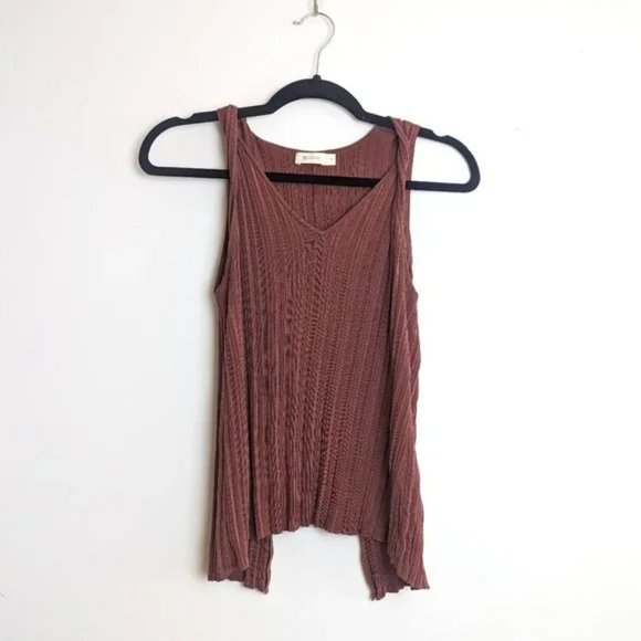 NEIWAI Twisted Strap Tank Top in Terracotta - Picture 1 of 3